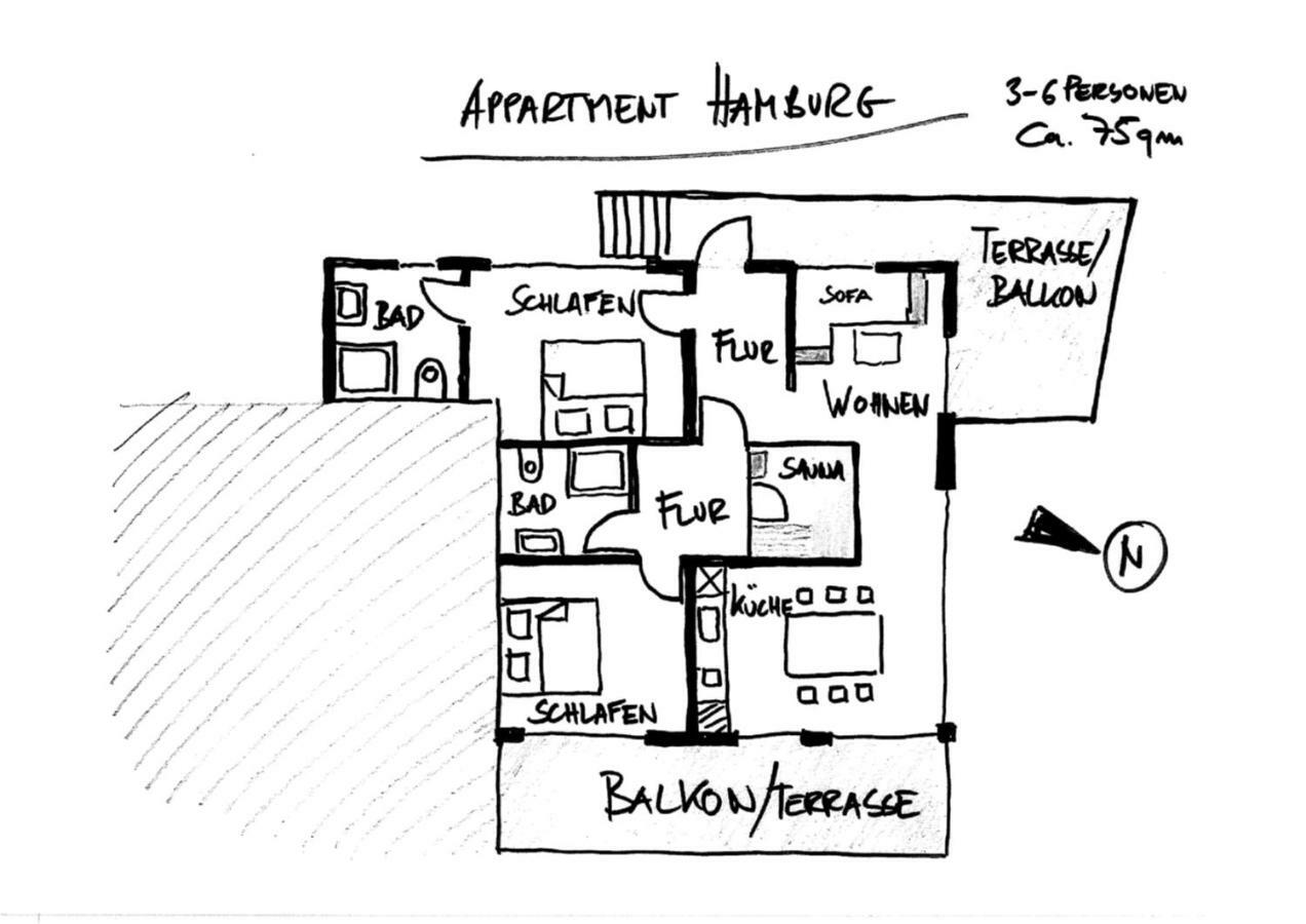 Haus Galgenul Apartment Sankt Gallenkirch Luaran gambar